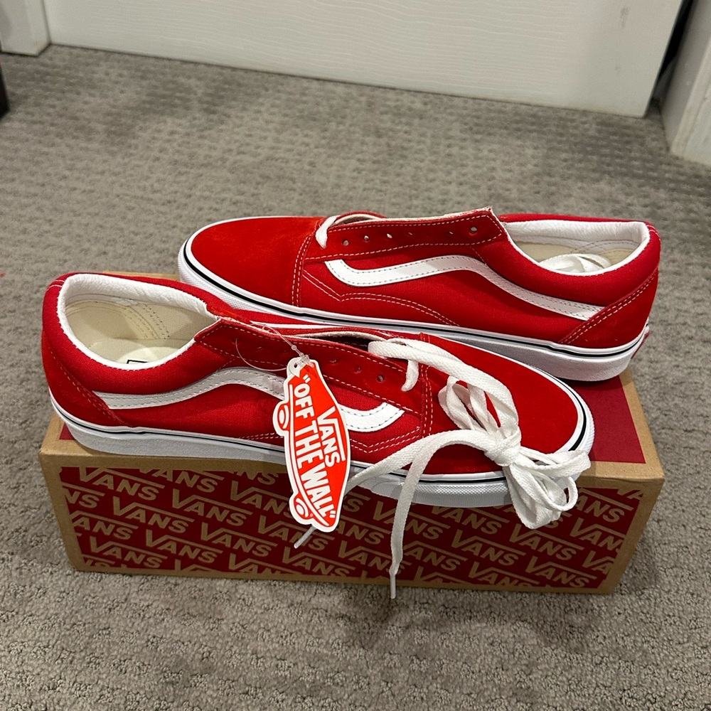 COPY - Brand New Red Vans!!